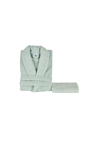 Lottie %100 Paxta Xalat To'plami L/xl Yashil - 4