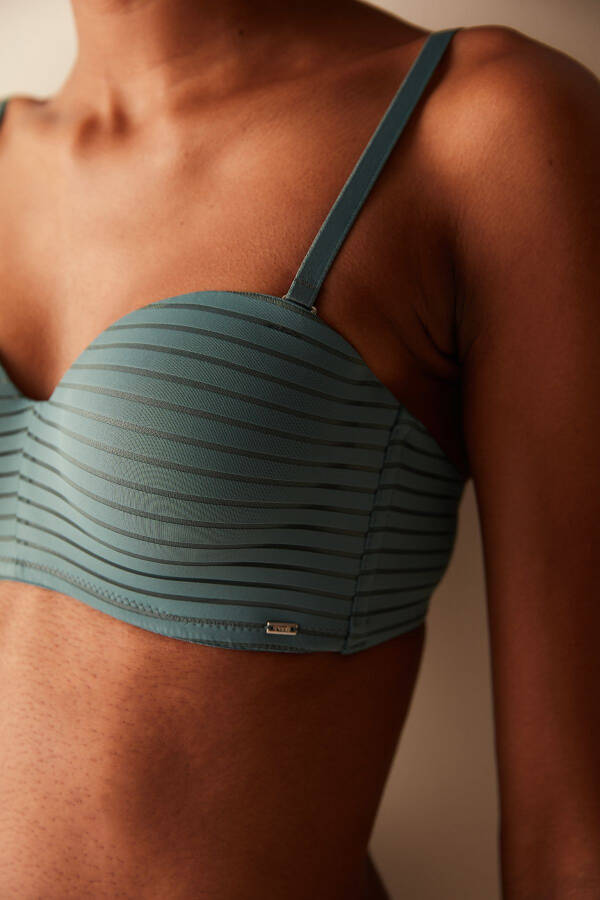 Lotus Essentials Gri Lifting Sütyen - 7