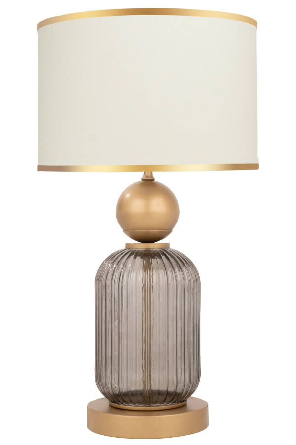 Lotus Opal Black Contrast Cam Abajur-BEJ - 1