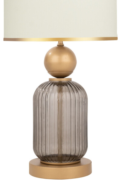 Lotus Opal Black Contrast Cam Abajur-BEJ - 3