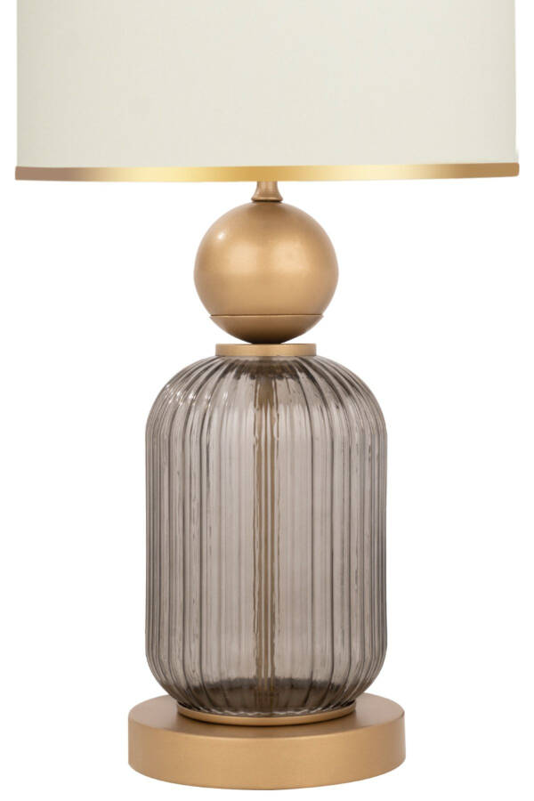 Lotus Opal Black Contrast Cam Abajur-BEJ - 3