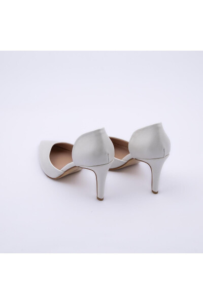 LOTUS Pointed Toe Mother of Pearl Stiletto 8CM Bridal Shoes - 14