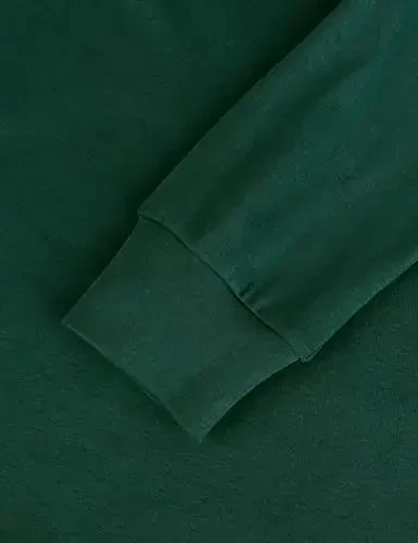 Lotusmile ayollar uzun yengli kapüşonli tunik tepalar tugmali swing pullover hoodie sviterlar - 4