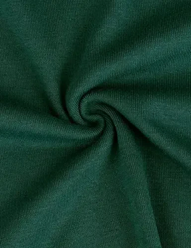 Lotusmile ayollar uzun yengli kapüşonli tunik tepalar tugmali swing pullover hoodie sviterlar - 5