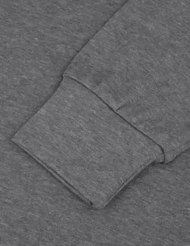 Lotusmile ayollar uzun yengli kapüşonli tunik toplamlari Tugmali swing pullover Hoodie Sviterlar - 4