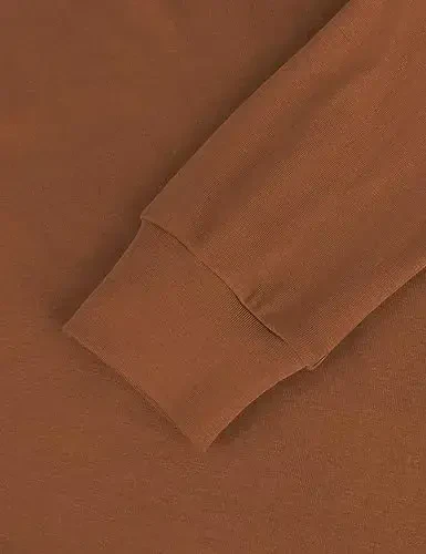 Lotusmile Women's Long Sleeve Hooded Tunic Tops Button Swing Pullover Hoodie Sweatshirts - 4