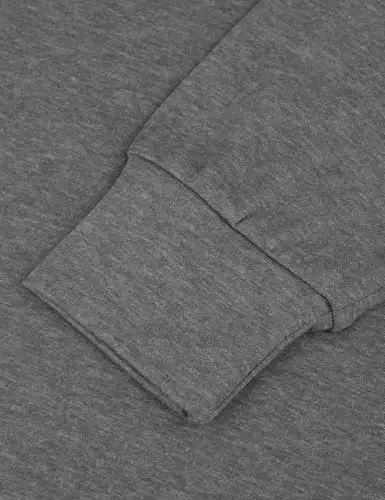 Lotusmile Women's Long Sleeve Hooded Tunic Tops Button Swing Pullover Hoodie Sweatshirts - 4