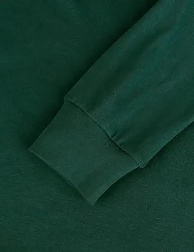 Lotusmile Women's Long Sleeve Hooded Tunic Tops Button Swing Pullover Hoodie Sweatshirts - 4