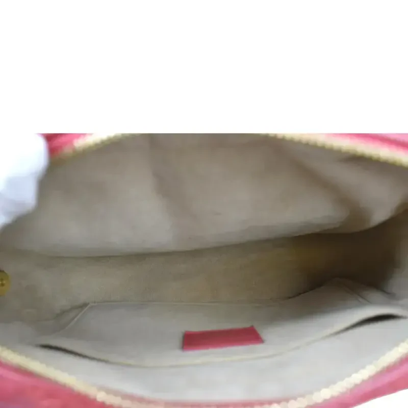 LOUIS VUITTON Troca MM Damier Lambskin charm charmli el sumkasi pushti rangda - 12