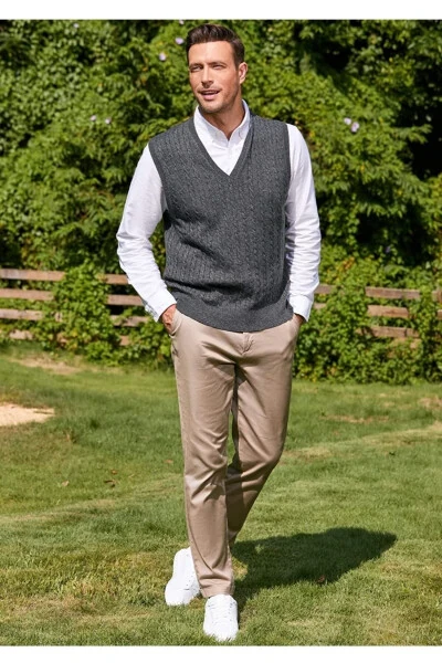 Lounge Erkaklar Triko Ko'ylagi - YOUKNITWEAR YOU (1)