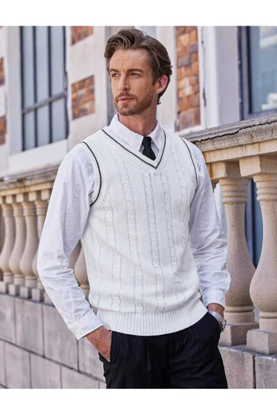 Lounge Erkaklar Triko Sviteri - YOUKNITWEAR YOU