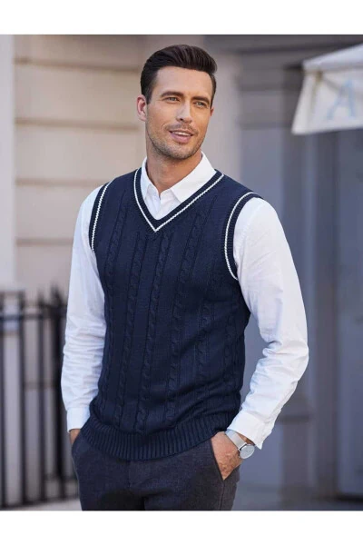 Lounge Men's Knit Sweater - YOUKNITWEAR YOU