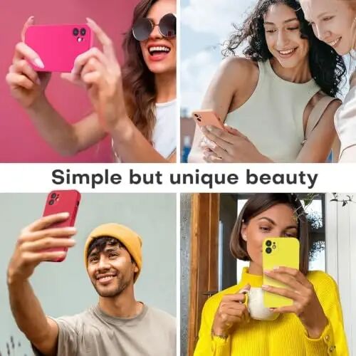 LOVE 3000 Designed for iPhone 11 Case Premium Silicone, Red | Full Camera Protection, Soft Microfiber Lining, Support Wireless Charge, Slim Shockproof Protective Case for iPhone 11 - LOVE 3000 (1)