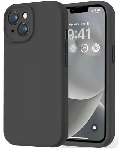 LOVE 3000 Designed for iPhone 14 Case, Premium Silicone with [Soft Anti-Scratch Microfiber Lining] Shockproof Protective Phone Case for Men Women Girls 6.1