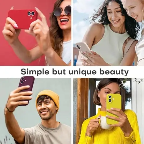 LOVE 3000 Designed for iPhone 17 Case, Premium Silicone [Compatible with Magsafe][Soft Anti-Scratch Microfiber Lining] Shockproof Protective Phone Case for Men Women 6.3