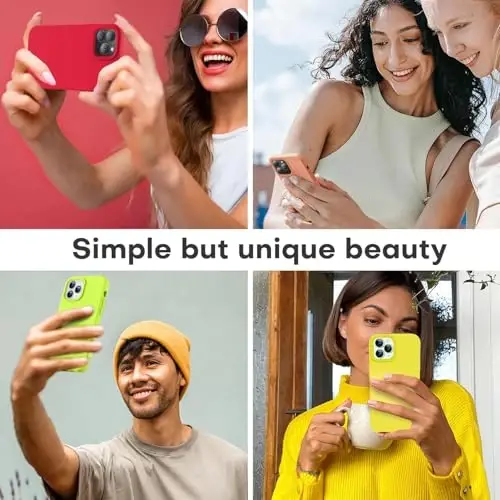 LOVE 3000 iPhone 12 Pro Max uchun mos keladigan telefon gʻilofi | Qalinligi 2,1 MM suyuq silikon | Chizilishga qarshi mikrofiber astar | Erkaklar uchun toʻliq himoya qiluvchi gʻilof, lyuminestsent yashil - LOVE 3000 (1)