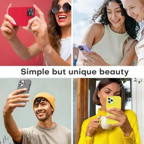 LOVE 3000 Compatible with iPhone 12 Pro Max Phone Case | Thickening 2.1 MM Liquid Silicone | Anti-Scratch Microfiber Lining | Full-Body Duty Heavy Protection Case for Men, Dark Grey - 2
