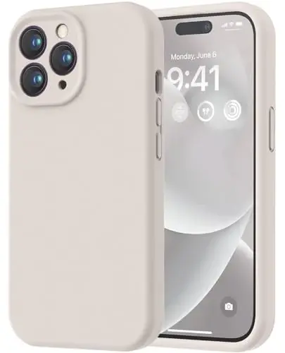 LOVE 3000 iPhone 13 Pro Max uchun mo'ljallangan g'ilof, Premium silikon [Yumshoq tirnalishga qarshi mikrofiber astar] zarbga chidamli himoya telefon g'ilofi erkaklar ayollar qizlar 6,7