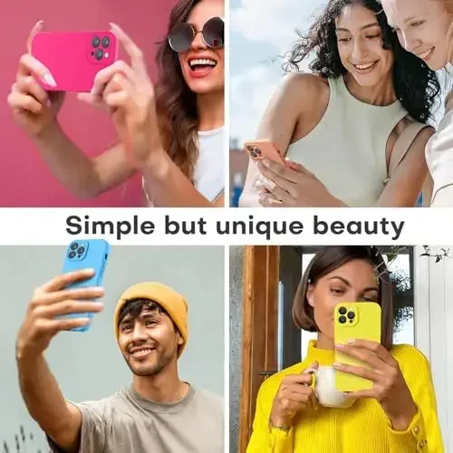 LOVE 3000 iPhone 14 Pro Max uchun mo'ljallangan g'ilof, Premium silikon, [Yumshoq tirnalishga qarshi mikrofiber astar] Zarbadan himoya qiluvchi telefon g'ilofi erkaklar, ayollar, qizlar uchun 6,7