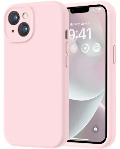 LOVE 3000 iPhone 14 uchun mo'ljallangan g'ilof, premium silikon [yumshoq tirnalishga qarshi mikrofiber astar] zarbaga chidamli himoya telefon g'ilofi erkaklar ayollar qizlar uchun 6,1