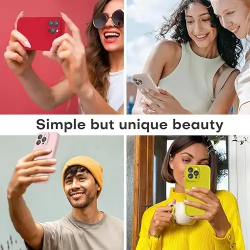 LOVE 3000 iPhone 15 Pro uchun mo'ljallangan g'ilof, [Yumshoq tirnalishga qarshi mikrofiber astar] bilan Premium silikon, erkaklar ayollar qizlar uchun zarbga chidamli himoya telefon g'ilofi 6.1