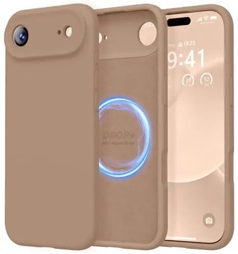 LOVE 3000 Designed for iPhone Air Case, Premium Silicone [Compatible with Magsafe][Soft Anti-Scratch Microfiber Lining] Shockproof Protective Phone Case for Men Women 6.5
