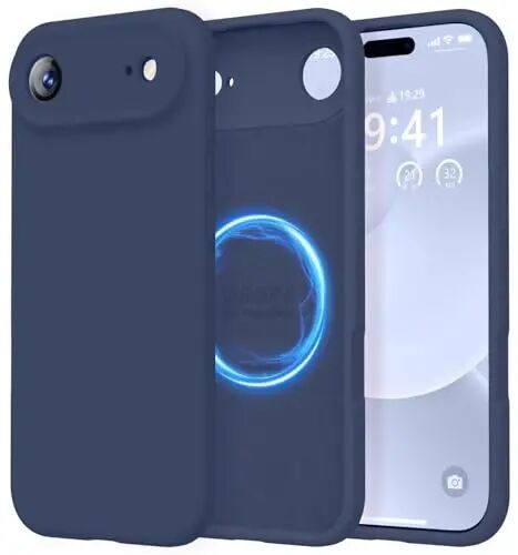 LOVE 3000 Designed for iPhone Air Case, Premium Silicone [Compatible with Magsafe][Soft Anti-Scratch Microfiber Lining] Shockproof Protective Phone Case for Men Women 6.5