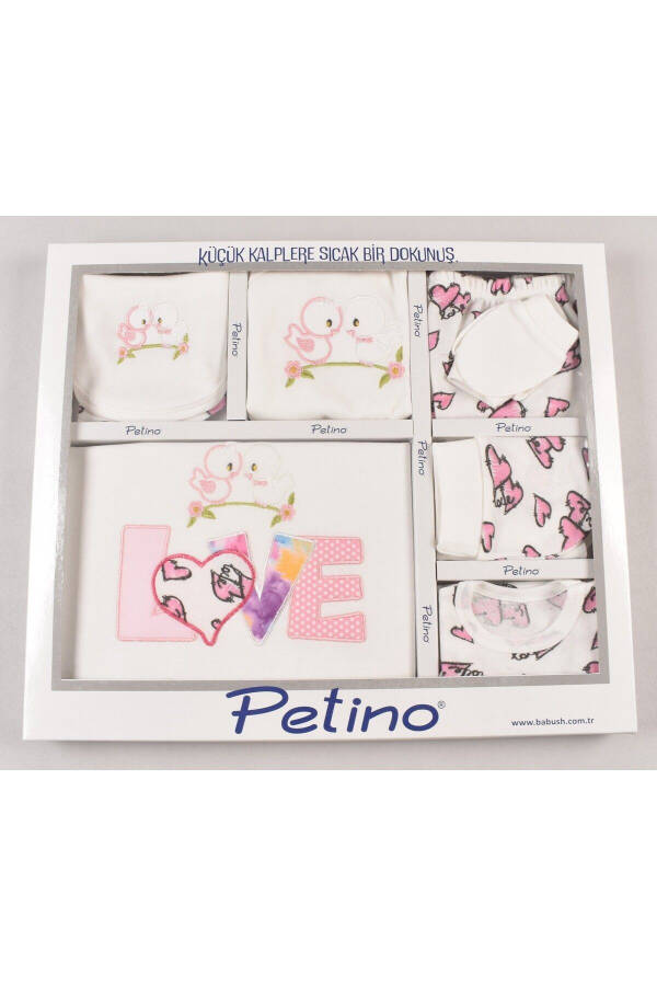 Love Girl 10 Piece Newborn Hospital Discharge Set - 7