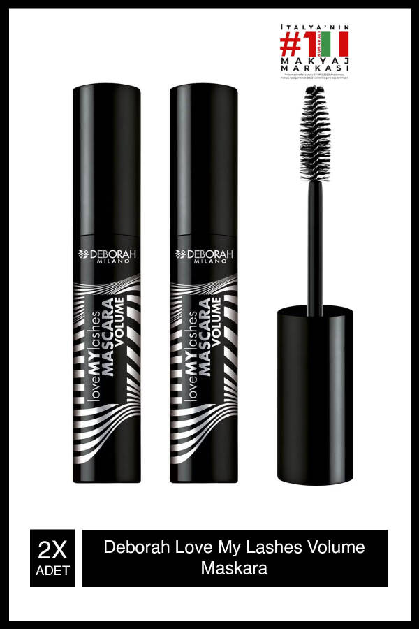 Love My Lashes Volume Ekstra Hajmlantiruvchi Maskara * 2 dona - 4