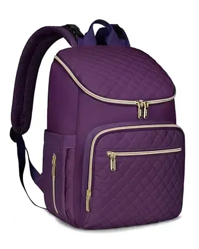 LOVEVOOK Diaper Bag Backpack Large Capacity Baby Bag with Portable Changing Pad, Multifunction Baby Travel Backpack - 1