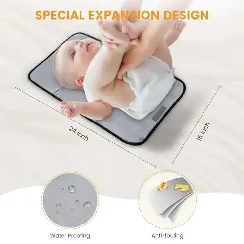 LOVEVOOK Diaper Bag Backpack,Diaper Tote Bag with Insulated Pockets,Baby Bag for Girl Boy with Changing Pad,Large Baby Diaper Bag with Pacifier Case,Anti-Theft Travel Backpack for Women,Black - 4