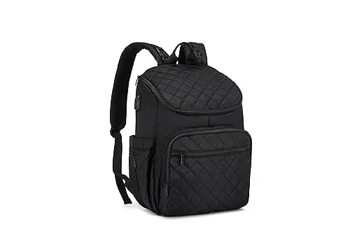 LOVEVOOK Diaper Bag Backpack Large Capacity Baby Bag with Portable Changing Pad, Multifunction Baby Travel Backpack - 1