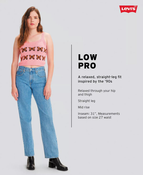 Low Pro Classic Straight-Leg High Rise Jeans Charlie Try - 4