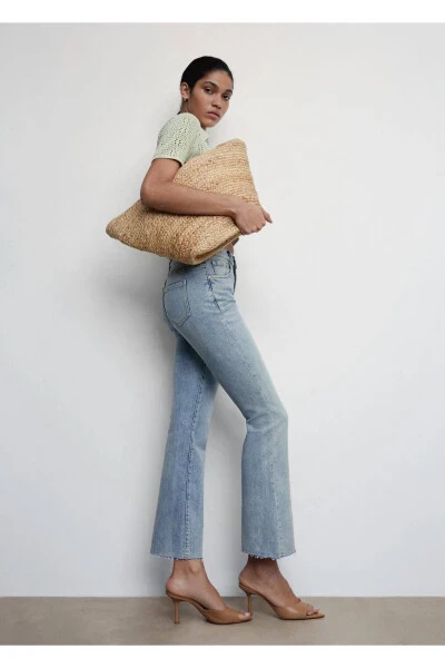 Low Rise Flare Jean - 7