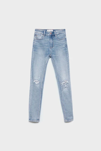 Low Rise Skinny Jeans - 5