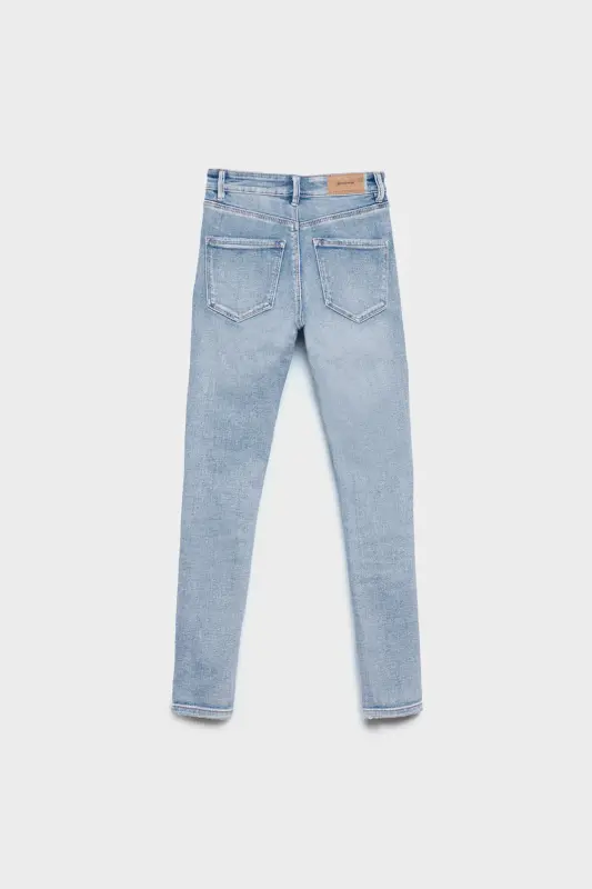 Low Rise Skinny Jeans - 1