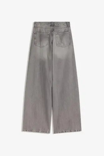 Low-rise wide-leg jeans - 5