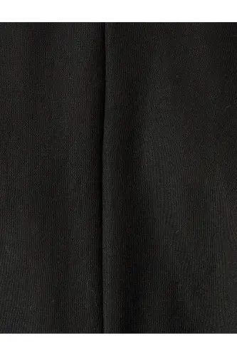 Low Shoulder Short Sleeve Blouse Relaxed Fit Round Ne - 3