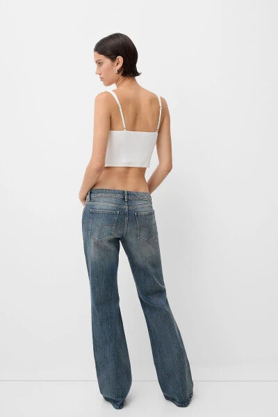 Low waist bootcut jean - 4