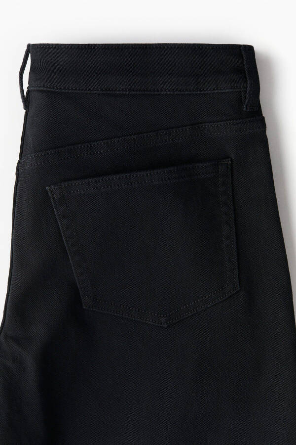 Low Waist Gabardine Trousers - 6