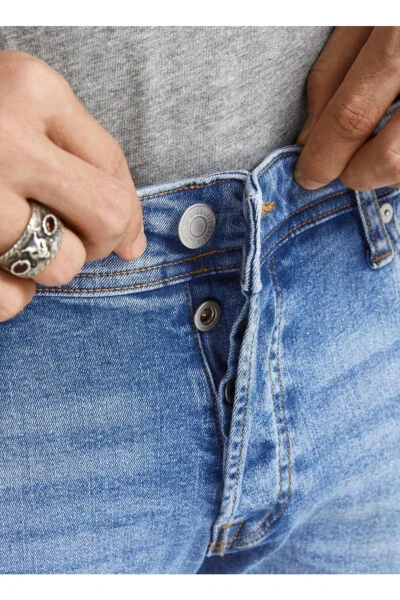 Low waist skinny fit straight denim jeans for men. - JACK & JONES (1)