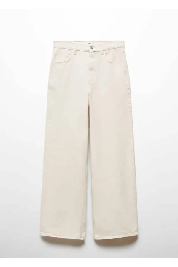 Low Waist Wide Leg Loose Jean - 3