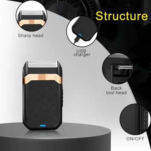 LQT Hair Clippers Set for Men, Hair Clipper Trimmer with LED Display, Professional Cordless Hair Clipper Shaver Beard Trimmer, Hair Cutting Machine for Men, Holiday Gift for Him Father's Day Gift - 6