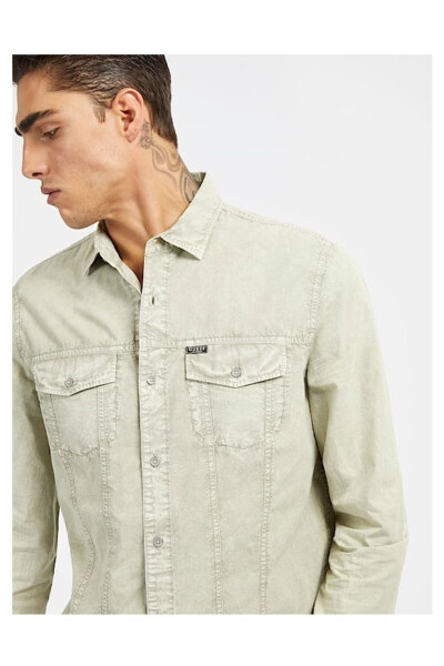 LS SUNSET WASHED SHIRT - 9