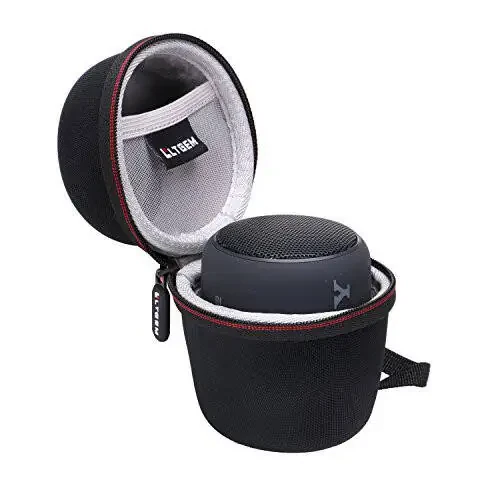 LTGEM Case Compatible with Sony SRSXB13/B/SRS-XB100 / SRS-XB12 Extra Bass Portable Waterproof Speaker, Black+Grey - 1
