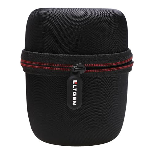 LTGEM Sony SRS-XB13/XB100/XB12/XB10 Extra BASS Simsiz Bluetooth Ko'chma Engil Kompakt Sayohat Karnayı uchun Qattiq Qopqoq - Sayohat Himoya Qiluvchi Ko'tarish Saqlash Sumkasi (Qora + To'q sariq) - 4