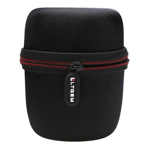 LTGEM Sony SRS-XB13/XB100/XB12/XB10 Extra BASS Simsiz Bluetooth Ko'chma Engil Kompakt Sayohat Karnayı uchun Qattiq Qopqoq - Sayohat Himoya Qiluvchi Ko'tarish Saqlash Sumkasi (Qora + To'q sariq) - 4