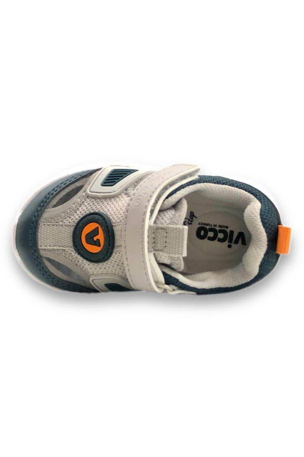 Luca Erkek Bebek Ilkadım Ayakkabı - Gri - 4