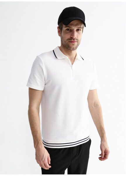 Lucas Men's Basic Jacquard Polo T-Shirt - 11