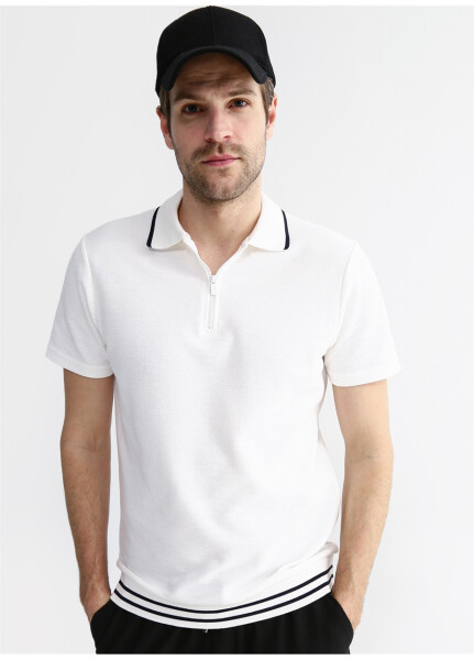 Lucas Men's Basic Jacquard Polo T-Shirt - 13